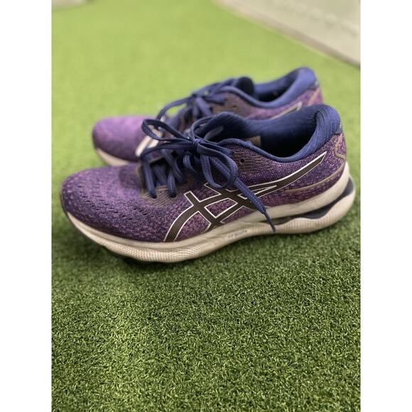 ASICS Gel-Nimbus 24 Women's Running Shoes Size 9 Purple - Picture 6 of 11